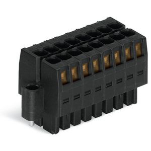 1-draads female steker, 2 rijen CAGE CLAMP 1,5 mm2 VVE=50