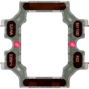 Led-verl.el. 230 V /V3 0,5 mA RD serie Accessoires