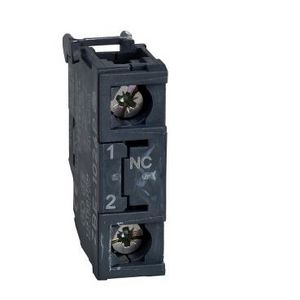 Contactblok drukknop ZBE 22mm 1NC Laag niv Harmony XB4/XB5