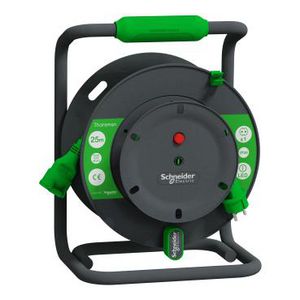 Verlengsnoer op haspel 25m HO5VVF 3G1.5 IP44 Schu VVE=10