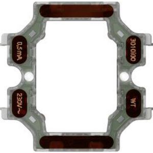 Led-verl.el. 230 V /V3 0,5 mA WT serie Accessoires wit