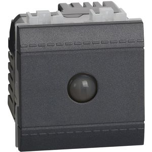 Saving switch 2draads 2 modulen antraciet Livinglight