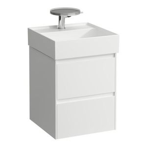 Lani badmeubel 450 2 lade icm Kartell wastafel 815331 Glwi