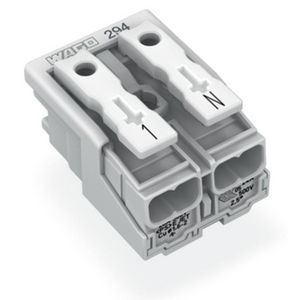 Kroonklem Drukknop extern z. PE-contact 294-4052 VVE=1000