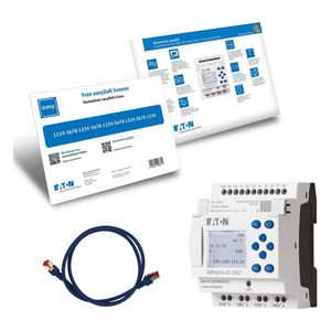 Easy E4 starterset, Easy-E4-UC-12RC1, 12/24V DC, 24V AC, 8DI