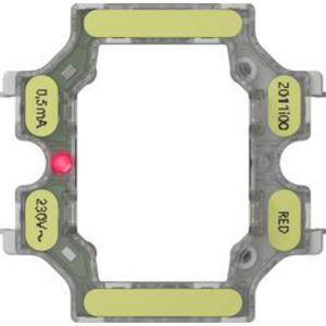 Led-verl.el. 230 V /V2 0,5 mA Accessoires rood