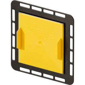 Inbouwraam 130x130 kunststof/verchroomd