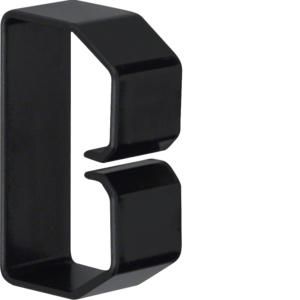 Kabelhouder voor kanaal 40x60mm B/BA6 zwart
