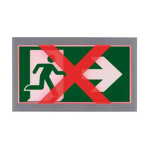 Noodverlichting pendel 05m centraal adaptieve evacuatie DX 20m