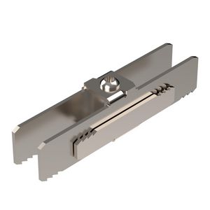 Rechte connector draagprofiel 44x36x160 Staal bandver VVE=20