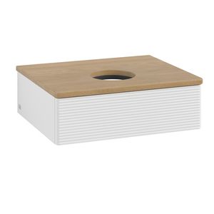 Wastafelonderkast Antao 600x190x500mm G.White.L L07111GF