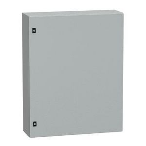 Deur 1000x800x250mm IP66 / IK10 RAL7035 Spacial CRN