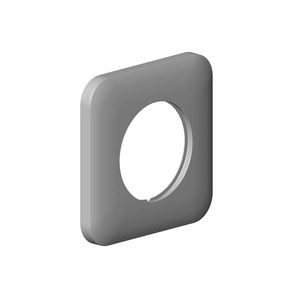 Rozet 78x78x9,18mm chr