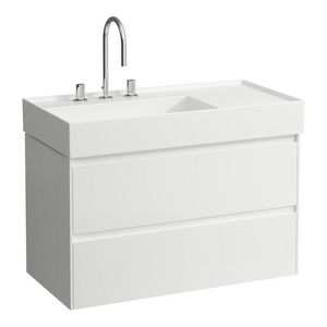 Lani badmeubel 900 2 lade icm Kartell wastafel 810338 glwi