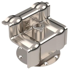 Eindklem met veer PV-montagesystemen 56x46x58 RVS 1.4 VVE=50