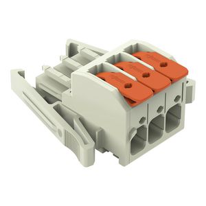 1-draads FE steker Hendel li.grijs 831-1103/037-000 VVE=24