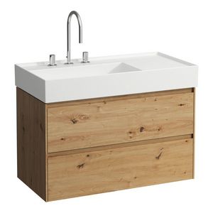 Lani badmeubel 900 2 lade icm Kartell wastafel 810338 wioa