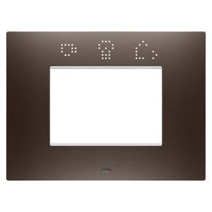 EGO SMART PLAAT-VAN GELAKT TECHNOPOLYMEER-3 MODULE-BRU