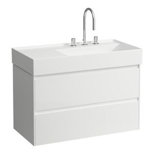 Lani badmeubel 900 2 lade icm Kartell wastafel 810339 glwi