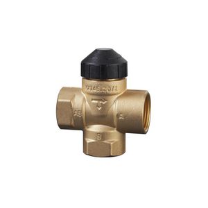 3-weg zoneafsluiter DN25 1"bi.dr. KVS=5 VXI46.25/2 KVS-bypass=3.5 PN16