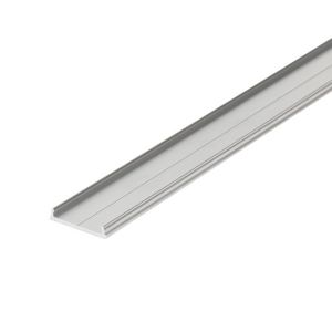 Zak a 2m. Profiel voor ledstrips Fix 16 dek/montagepl. Grijs