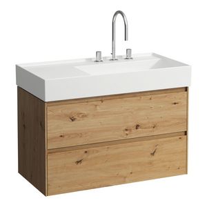 Lani badmeubel 900 2 lade icm Kartell wastafel 810339 wioa