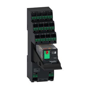 Harmony mini-relais 6A 4CO vergrendelknop push-in 230 VVE=10