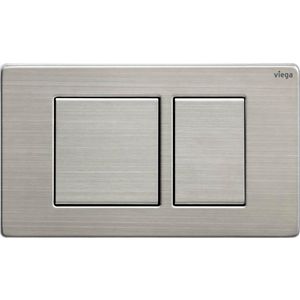 Bedieningsplaat closet Public10 plaat: rvs geborsteld toets: rvs geborsteld