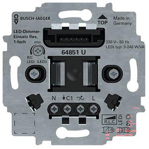 Flex LED-dimmersokkel 1-voudig (64851 U)