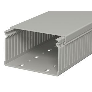 Lengte a 2m. Bedradingskoker 60x100 polyvinylch. steengrijs