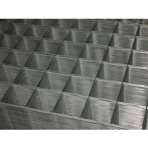 Aardingsmat 2.00x1.00mtr. maas 5x5cm blank VVE=20