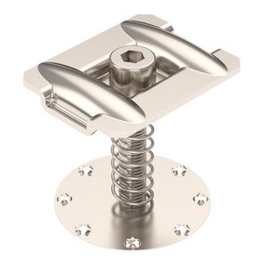 Middenklem met veer PV-montagesystemen 50x40x63 RVS 1 VVE=50