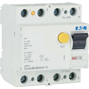 Aardlekschakelaar digi RCCB FRCMM 40A 4-polig 300mA 10kAA 190V