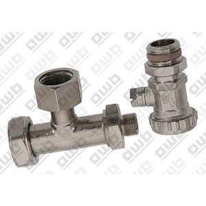 Leiding met aftapkraan