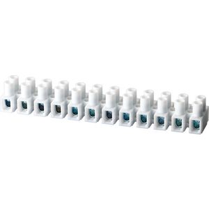 Kroonklemmenstrook 12p 10 t/m 25mm² wit VVE=10