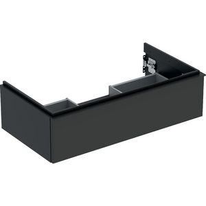 iCon wastafel onderkast met lade 90cm lava mat
