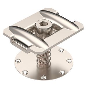 Middenklem met veer PV-montagesystemen 50x40x48 RVS 1 VVE=50