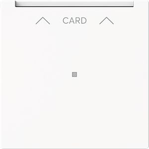 Centraalplaat voor card-schakelaar art-matwit (1792 U-44M)