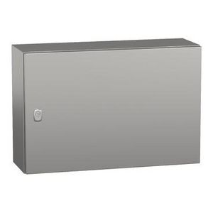 Kast Volle deur 400x600x200mm RVS 304L Scotch Br Spacial S3X