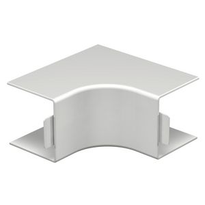 Binnenhoek 60x60mm polyvinylchlorid lichtgrijs VVE=2