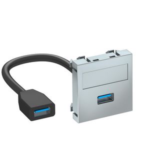 Draagplaat USB 3.0 A-A connector-connector 45x45mm 6104928
