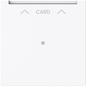 Centraalplaat voor card-schakelaar art-wit (1792 U-44G)