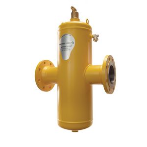 Vuilafscheider en lucht DN250 Flens P 10bar max.110°C.