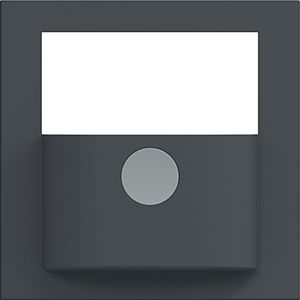 Afdekking met knop voor bewegingsmelder A.x/C.x antraciet