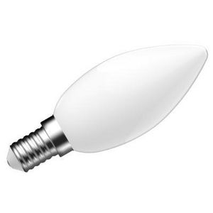 LED KAARS GLAS 4/40W 2700K E14 MAT OPAAL CANDLE