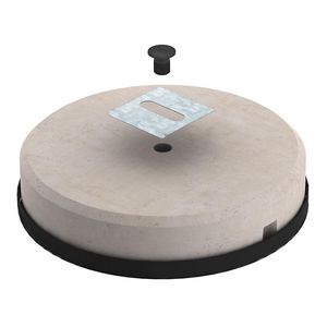 Goot bevestigingsset inclusief FangFix-steen 373x373x84