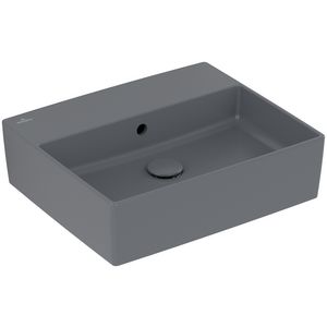 Opzetwastafel Memento 2.0 500x420mm Grafiet CeramicPlus  4A0752i4