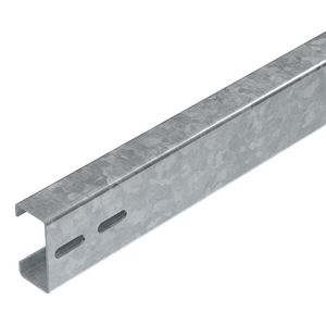 Tussprofiel universeel vrijstaand systeem 40x80x6000 Staal