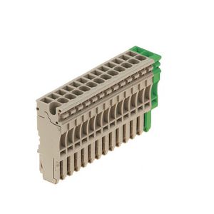 Plug Plug-in groen d.beige 2.5mm2 24 A, 1867210000 VVE=10
