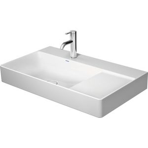 DURASQUARE #234880 wastafel links 800mm wit met kraangat
